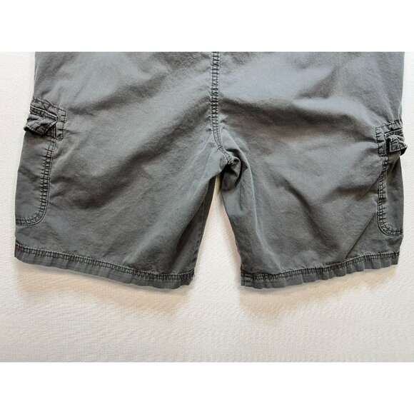 Unionbay Men's Cargo Walking Hiking Shorts Stretch Size 42 Gray Pockets Casual - Picture 11 of 11
